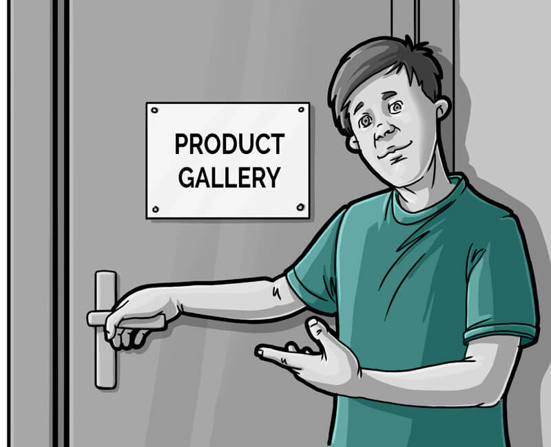 AMCON Product gallery strip