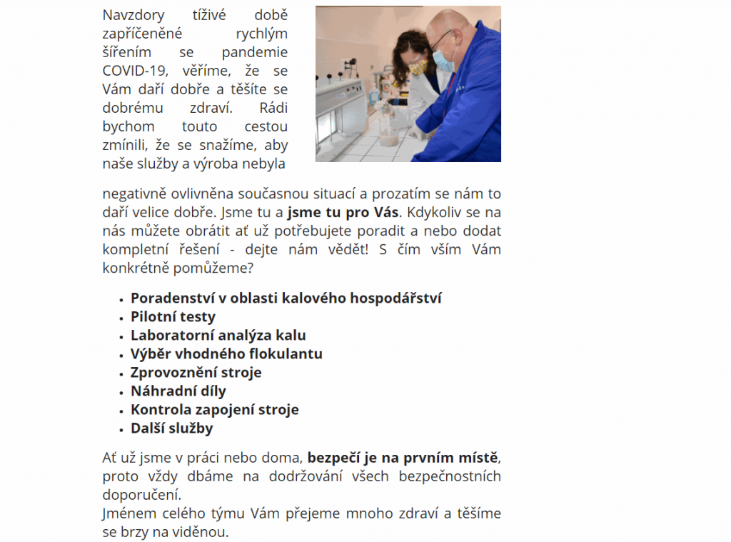 , Newsletter 04/2020, AMCON Europe s.r.o.