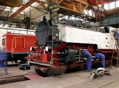 Maintenance centre installation of VOLUTE