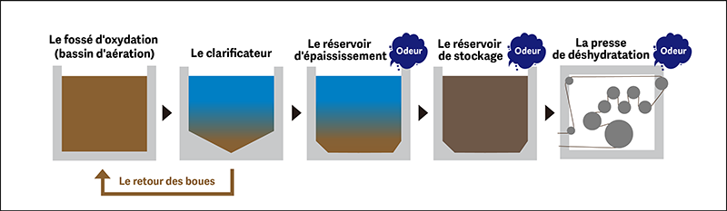 Procédés de traitement des boues communément appliqués