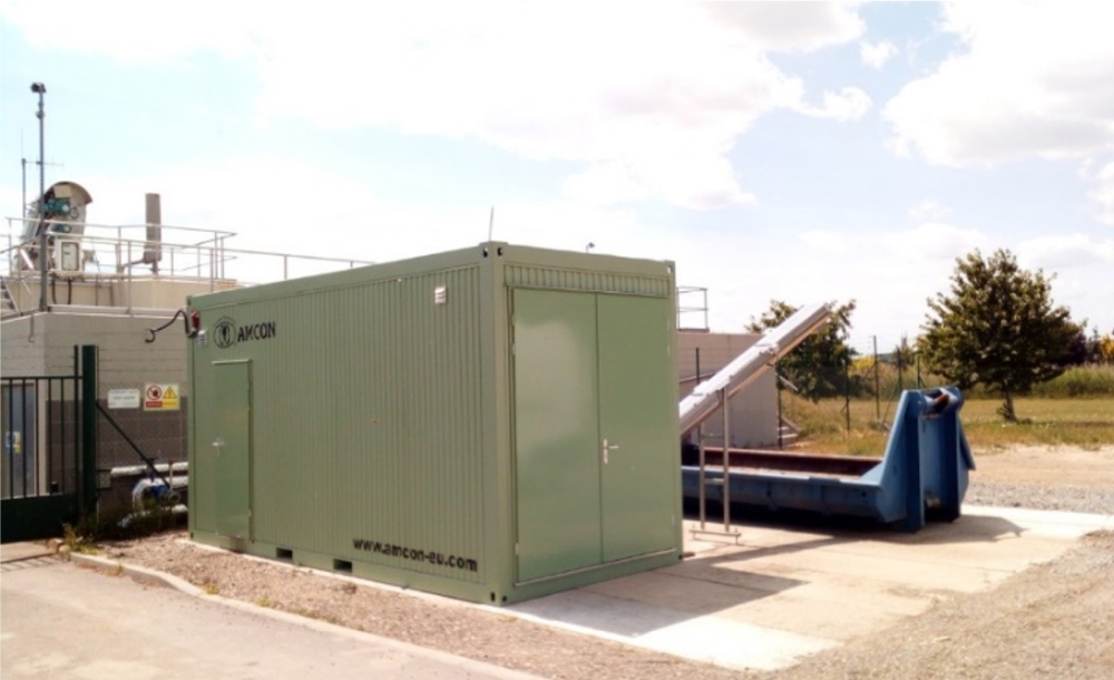 Solution en conteneur : Déshydratation des boues activées – STEP de 4 820 EH