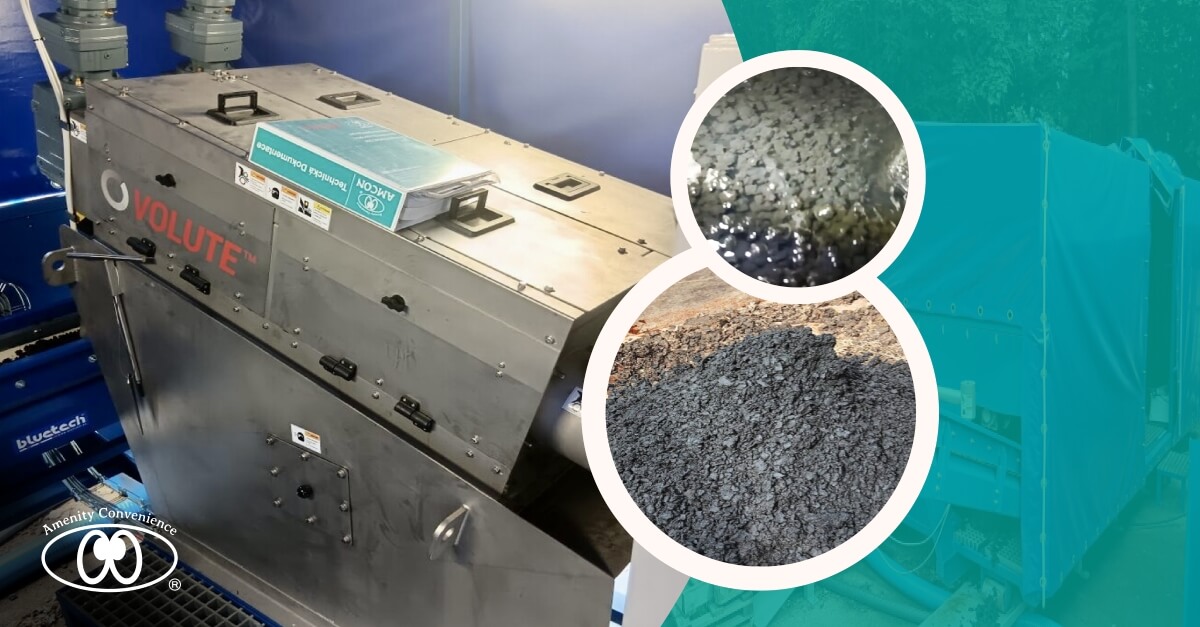 Reliable Sludge Dewatering performance with VOLUTE™ screw press