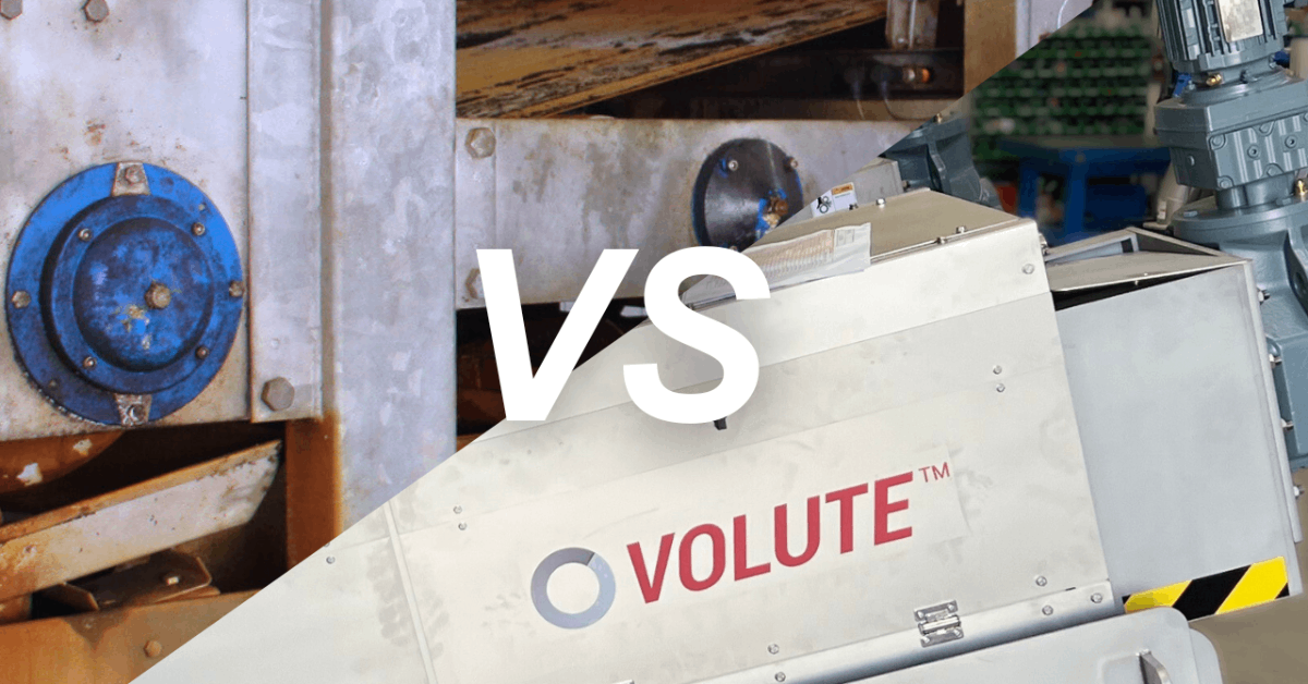 Belt Filter Press or Screw Press? Why Modern WWTPs Are Switching to VOLUTE™